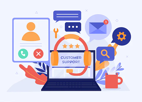 Customer portal blog header